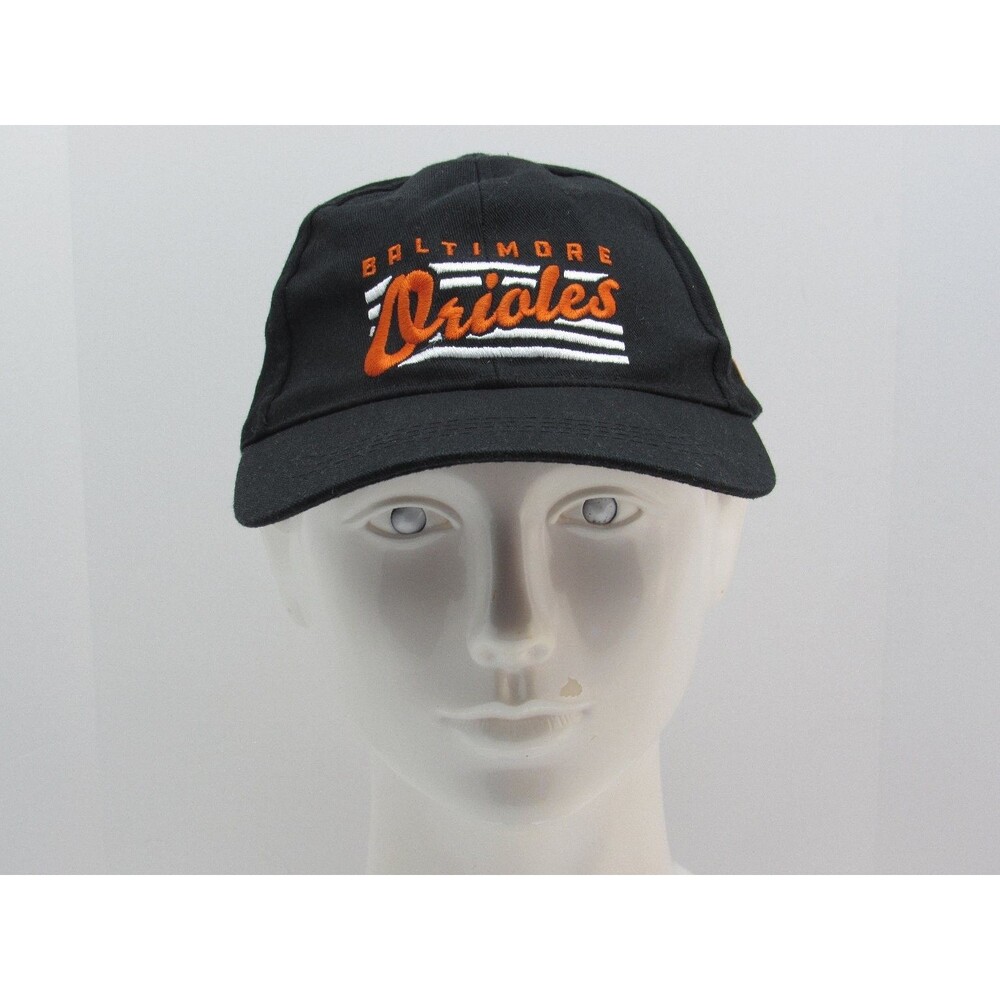Baltimore Orioles Hat DAP Baseball Cap Men's Adjustable Black Orange MLB Fan